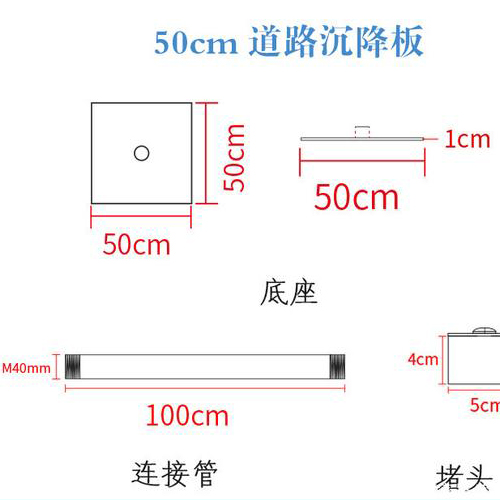 茂名沉降板规格型号如何选择？